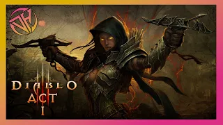 Diablo III: Demon Hunter Walkthrough Act 1 - Gameplay in 4K (PC)