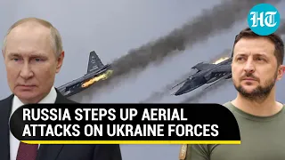 Russia releases dramatic footage of fighter jet launching missiles at Ukraine Army |  Watch