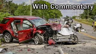 Fatal Car Crash Compilation - Brutal Car Crash Compilation (WITH COMMENTARY)