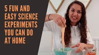 5 fun and easy science experiments you can do at home - including DIY LAVA LAMPS!