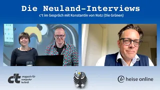 Die Neuland-Interviews 2021 | Im Gespräch mit Konstantin von Notz (Die Grünen)