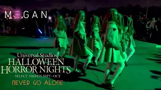 MEGAN Flash Mob - Halloween Horror Nights 2023 | Universal Orlando