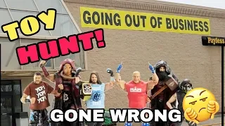 WWE TOY HUNT! STORE CLOSING + MORE