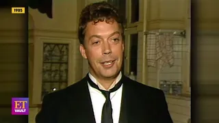 Tim Curry on the set of Clue