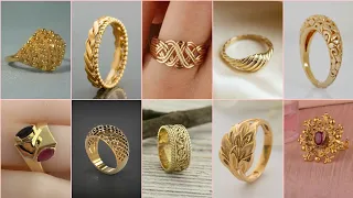 Gold Rings Design || Trendy and stylish rings designs 2023