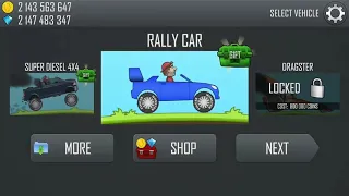 Unlocked All Vehicles And Maps - Hill CLimb Racing # Unlimited Coins And Gems