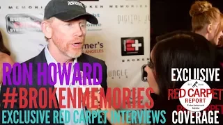 Ron Howard interviewed at Broken Memories #ALZGLA benefit premiere #BrokenMemories