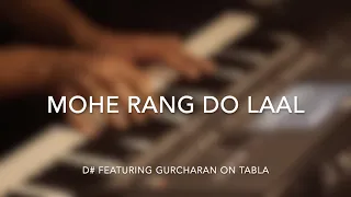 Mohe Rang Do Laal | Flute Cover | D# feat. G# on Tabla