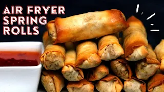 They are so delicious that I cook them almost every day❗ Incredible Air Fryer Springs Rolls Recipe!