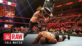 FULL MATCH — Seth Rollins vs. Bobby Lashley: Raw, Dec. 31, 2018