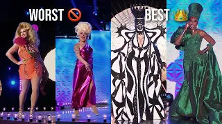 Best & Worst Runway Looks of Each Queen *my opinion* | Drag Race UK vs the World
