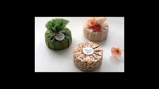 How to Wrap A Gift -- Round Gifts Packing Instuctions (e.g. cans) #Shorts