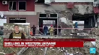 War in Ukraine: Regional authorities say at least 7 killed in Russian strikes on Lviv • FRANCE 24