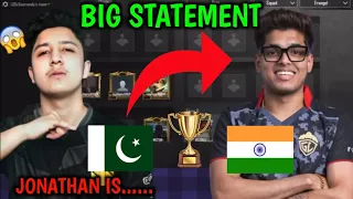 🇵🇰 Crypto on Jonathan 😳 Pakistani Pro Player on Jonathan Gaming 👑#jonathan #crypto #bgmi