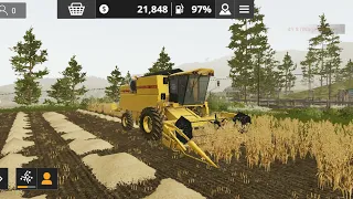 Harvesting Oats||Farming simulator 20