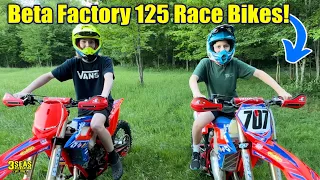 Matching 2023 Beta 125 Race Edition 2-Strokes Straight from the Beta USA Race Department!! 3SRTV