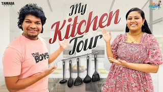 My Kitchen Tour ||  Avinash and Anuja ||  Mukku Avinash  | Tamada Media