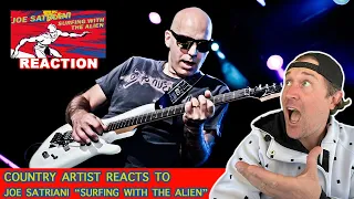 Country Guitarist Reacts to Joe Satriani "Surfing with the Alien" | What!?!?