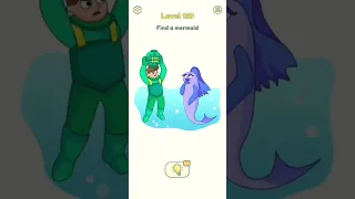 DOP 2 Level 139 ✔️ Find a mermaid #dop #dop2 #gameplay #androidgames #shorts