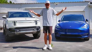 Teenager Reviews Rivian Truck!