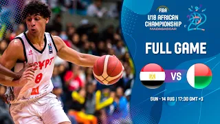 FINAL: Egypt v Madagascar | Full Basketball Game | FIBA U18 African Championship 2022