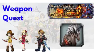 Tidus (Sword) Ursula (Fist) and Selphie (Unique) - Brother Spiritus Weapon Quest