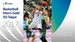 USA vs Lithuania in the Men’s Basketball Gold Medal Game, Taipei 2017 Summer Universade.