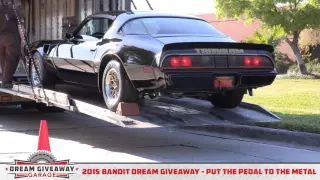 Dream Giveaway - Bandit Trans AM going Eastbound and down to a new winner