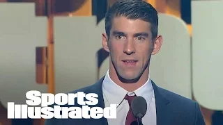 Michael Phelps Accepts Greatest Olympian Of All Time Award | SPOTY 2016 | Sports Illustrated