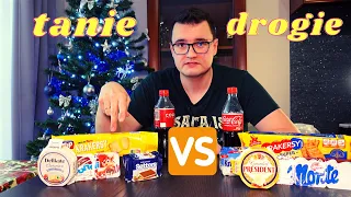 TANIE vs. DROGIE JEDZENIE Z BIEDRONKI  - CZY WARTO DOPŁACIĆ ?