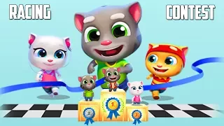 Talking Tom Gold Run Race - RACING CONTEST - MEDIEVAL Side World New Update