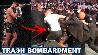 UFC Mexico Crowd Trashes Octagon after Yair Rodriguez vs. Jeremy Stephens Ends Early Due To Eye Poke