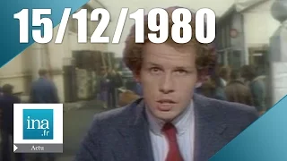 20h Antenne 2 du 15 décembre 1980 : Hausse du prix de l'essence | Archive INA