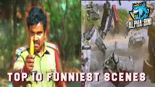 TOP 10 FUNNIEST INDIAN ACTION MOVIE SCENES OF ALL TIME / BOLLYWOOOD