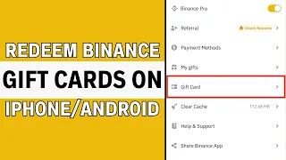 How to Redeem Binance Gift Cards 2024 (iOS/Android)