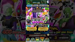 FUSION ZAMASU SUMMON WORLDWIDE CELEBRATION 2023 Aniolek Summon part 3 DBZ DOKKAN BATTLE