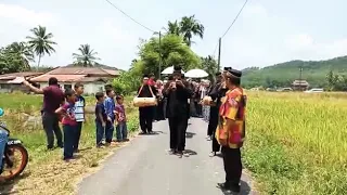 Gendang Silat Kedah-Tiupan Serunai kalo Amin Dan Brie Lagu,"Tari Selendang",