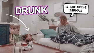 COMING HOME COMPLETELY DRUNK PRANK ON TWIN SISTER!!