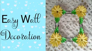 Wall Decoration Idea/Paper Crafts/Easy Tutorial/Kath Ideal