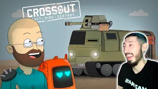 MAZANAKIS СМОТРИТ КУПЛИНОВ СДЕЛАЛ ИДЕАЛЬНУЮ ТАЧКУ |Анимация про Куплинова| Crossout |Реакция|