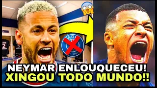 🚨URGENTE!! NEYMAR SURT0U NO PSG E BRIG0U FEIO APÓS SER HUMILHAD0! MESSI E MBAPPÉ EM CHOQUE!