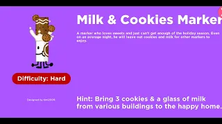 How to get Milk and Cookies Marker - Find The Markers