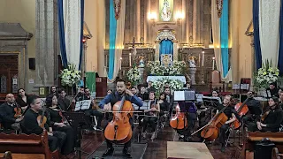 Impresionante Prueba de Virtuosismo en Cello: Maestro Isaac Lotero en la Basílica de San Felipe Neri