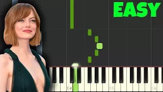 La La Land [Easy Piano Tutorial] (Synthesia/Sheet Music)