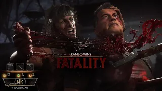 PS5 Gameplay (4K60FPS)  - Mortal Kombat 11 Ultimate - Rambo vs Terminator