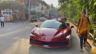 Supercars In India | June 2022 | Ferrari SF90, Lamborghini Aventador SVJ...