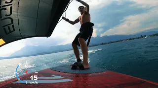 Wing Foiling | Light Wind | Thunersee | Switzerland