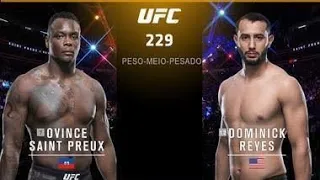 UFC 229- DOMINICK 𝚁𝚎𝚢𝚎𝚜 𝚅𝚜 OVINCE 𝚂𝚊𝚒𝚗𝚝 𝙿𝚛𝚎𝚞𝚡 𝙷𝙸𝙶𝙷𝙻𝙸𝙶𝙷𝚃𝚂