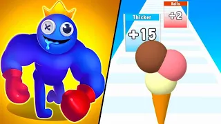 Punchy Race | Ice Cream Rush / All Level Gameplay: Android,iOS - New APK Update