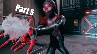 Spider-Man: Miles Morales PS5 Walkthrough | Performance Ray Tracing 4K HDR | (No Commentary) Part 5